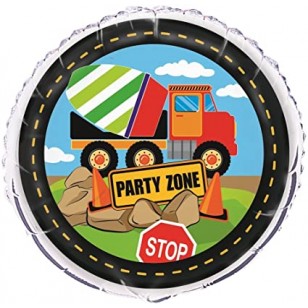 Construction Party Zone Balloon Construction Party Zone Balloon